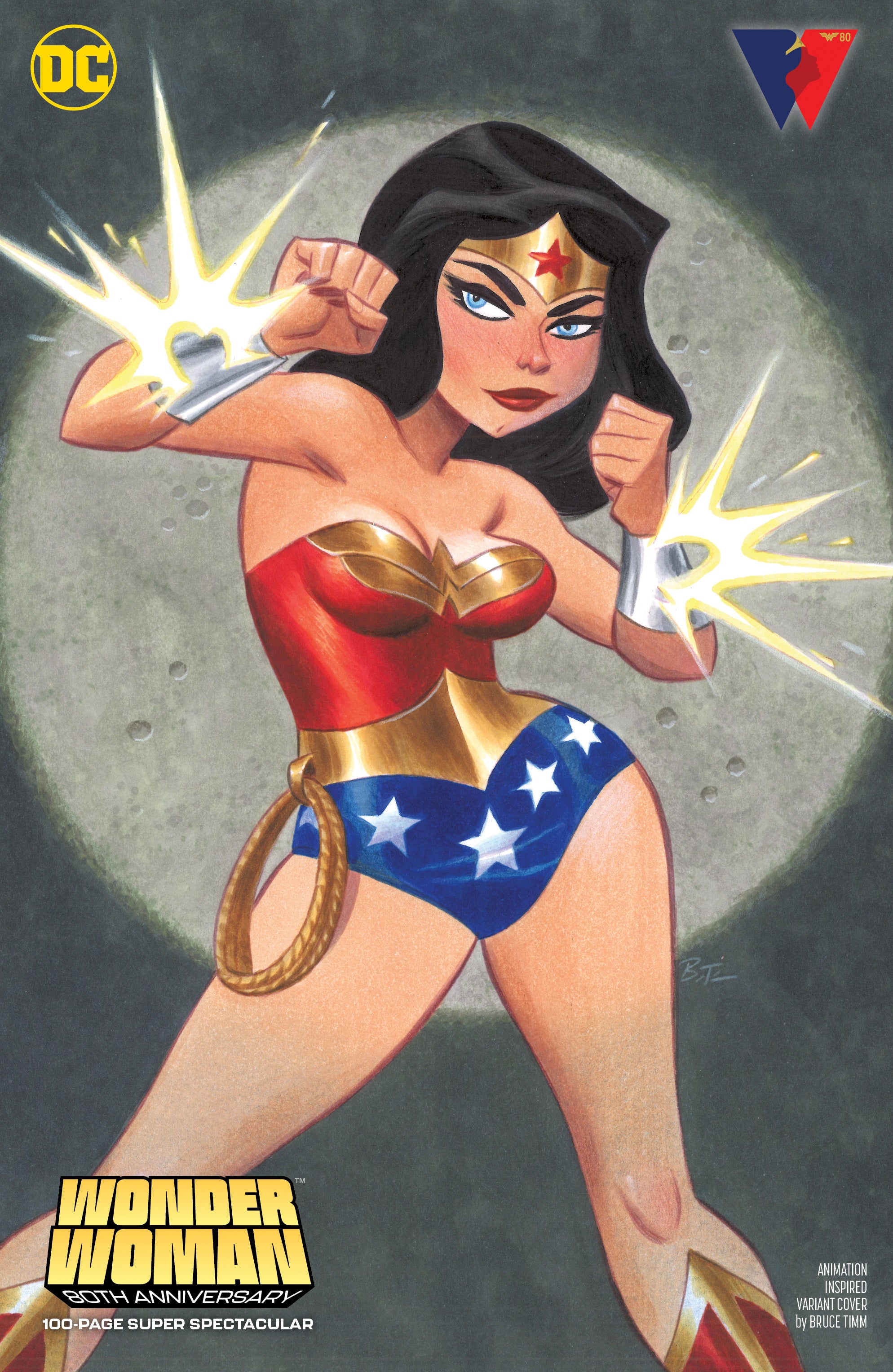 Wonder Woman 80Th Anniversary 100-Page Super Spectacular #1 (One Shot) D  Bruce Timm Animation In (10/05/2021) Dc